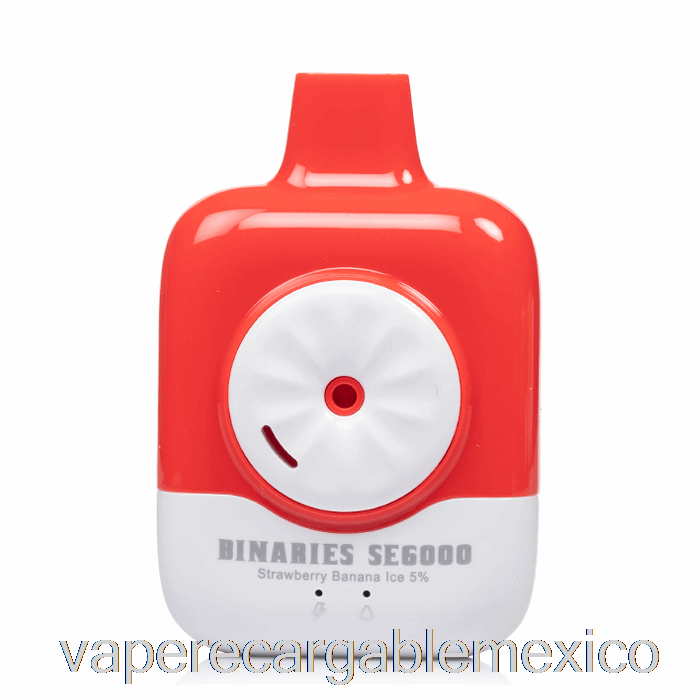 Vape Recargable Horizonte Binarios Se6000 Desechable Fresa Plátano Hielo